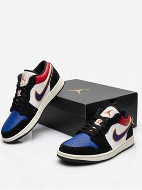 Jordan 1 Low- Lakers Top 3- 🔥 Condition